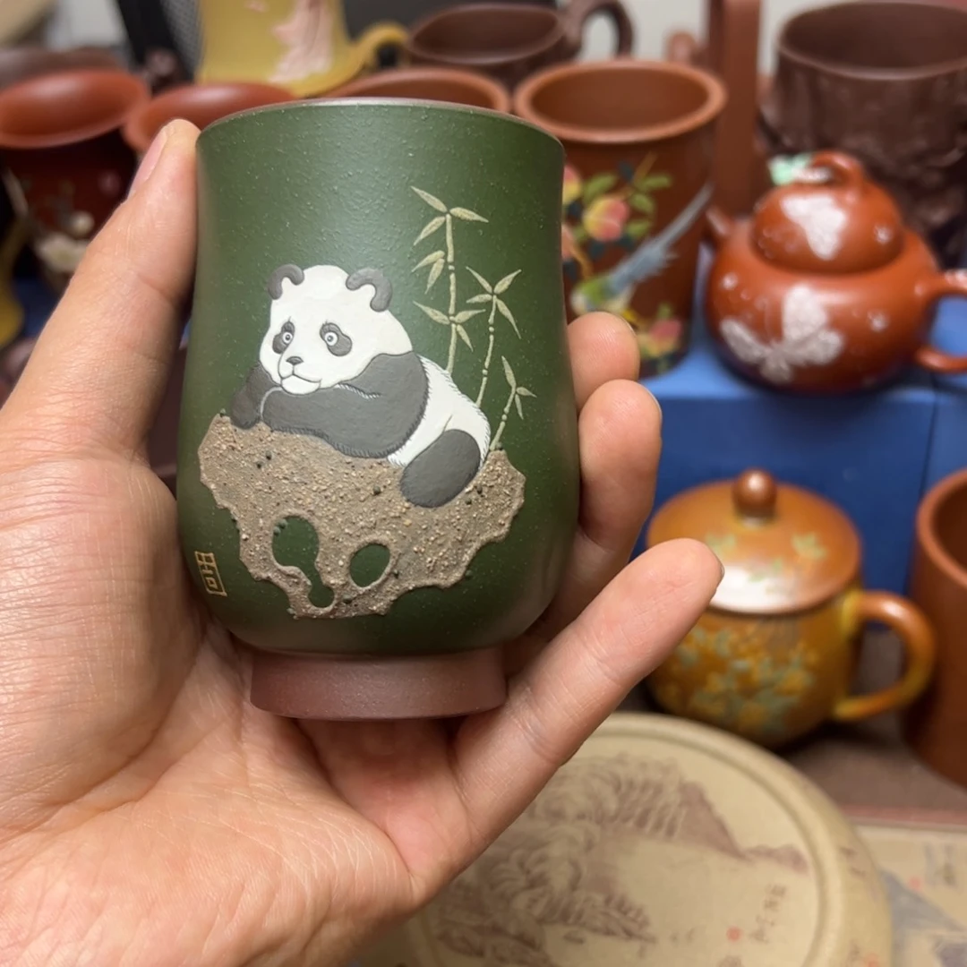 紫砂茶杯紫砂主人杯160cc