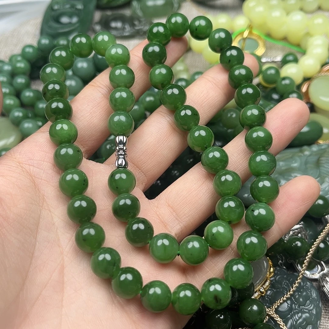 和田玉（碧玉）未镶嵌颈饰