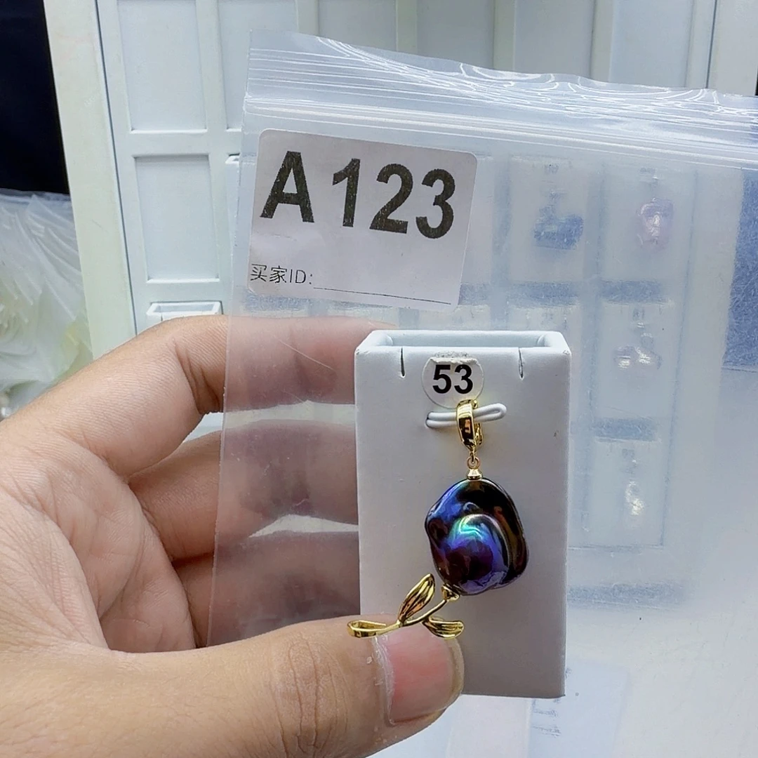 合金淡水珍珠颈饰