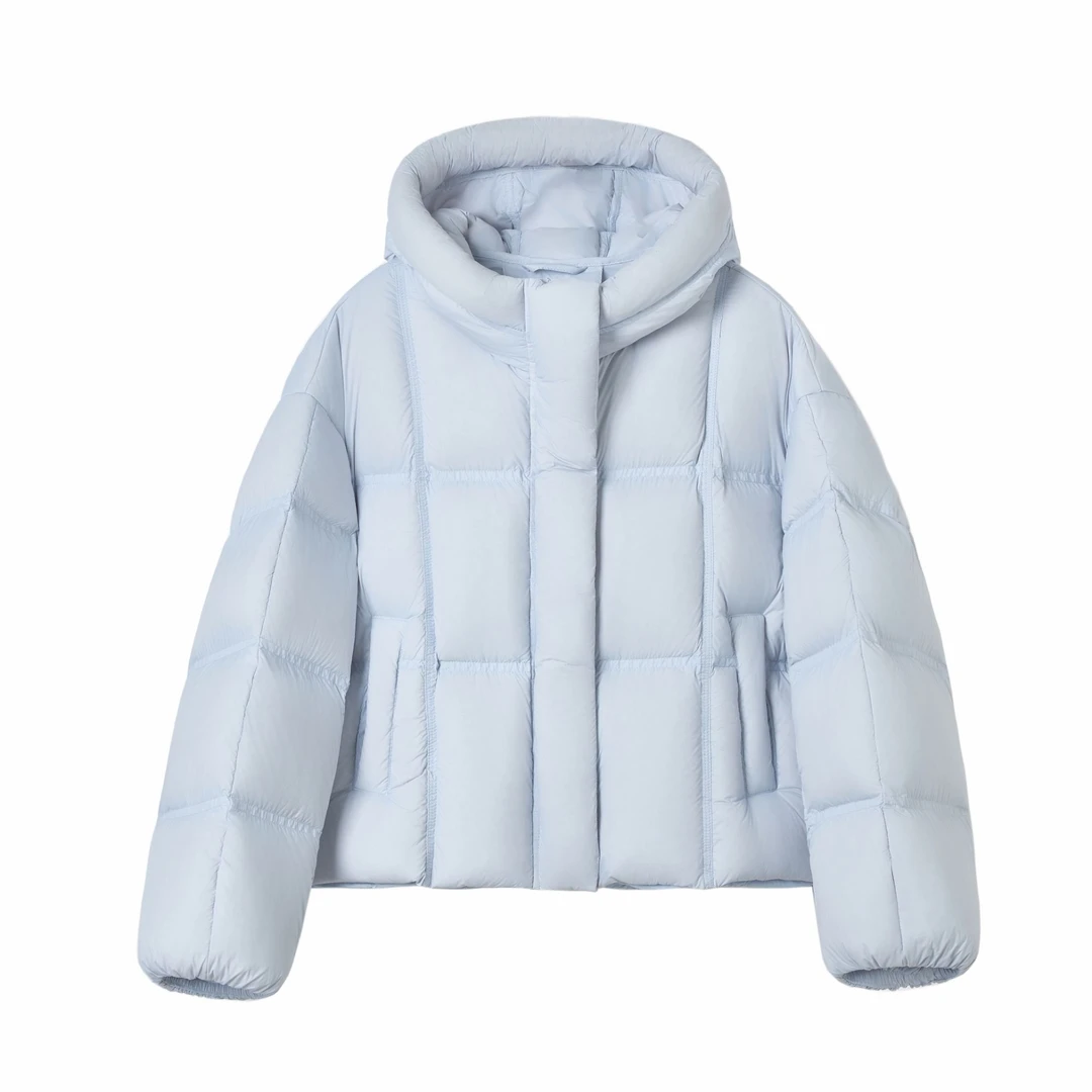 【云云专属】冬季缤纷色彩泡芙感超精致轻盈保暖减龄短款羽绒服