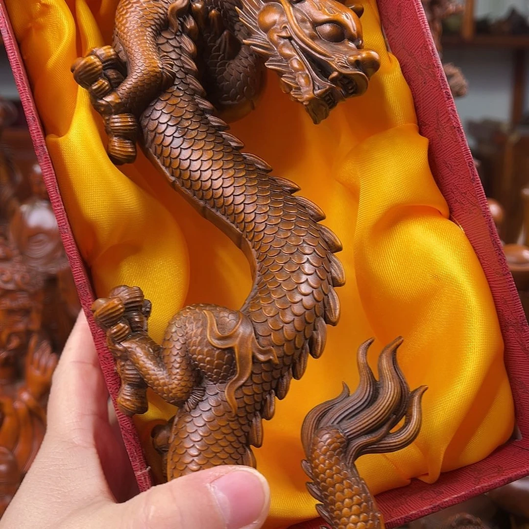 黄杨木黄杨木雕刻长度23厘米