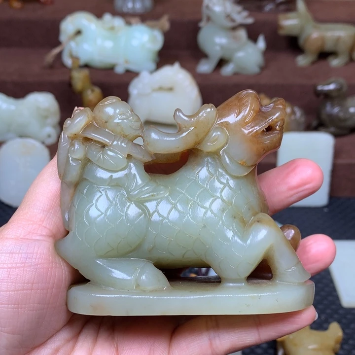 和田玉把件未镶嵌用****4