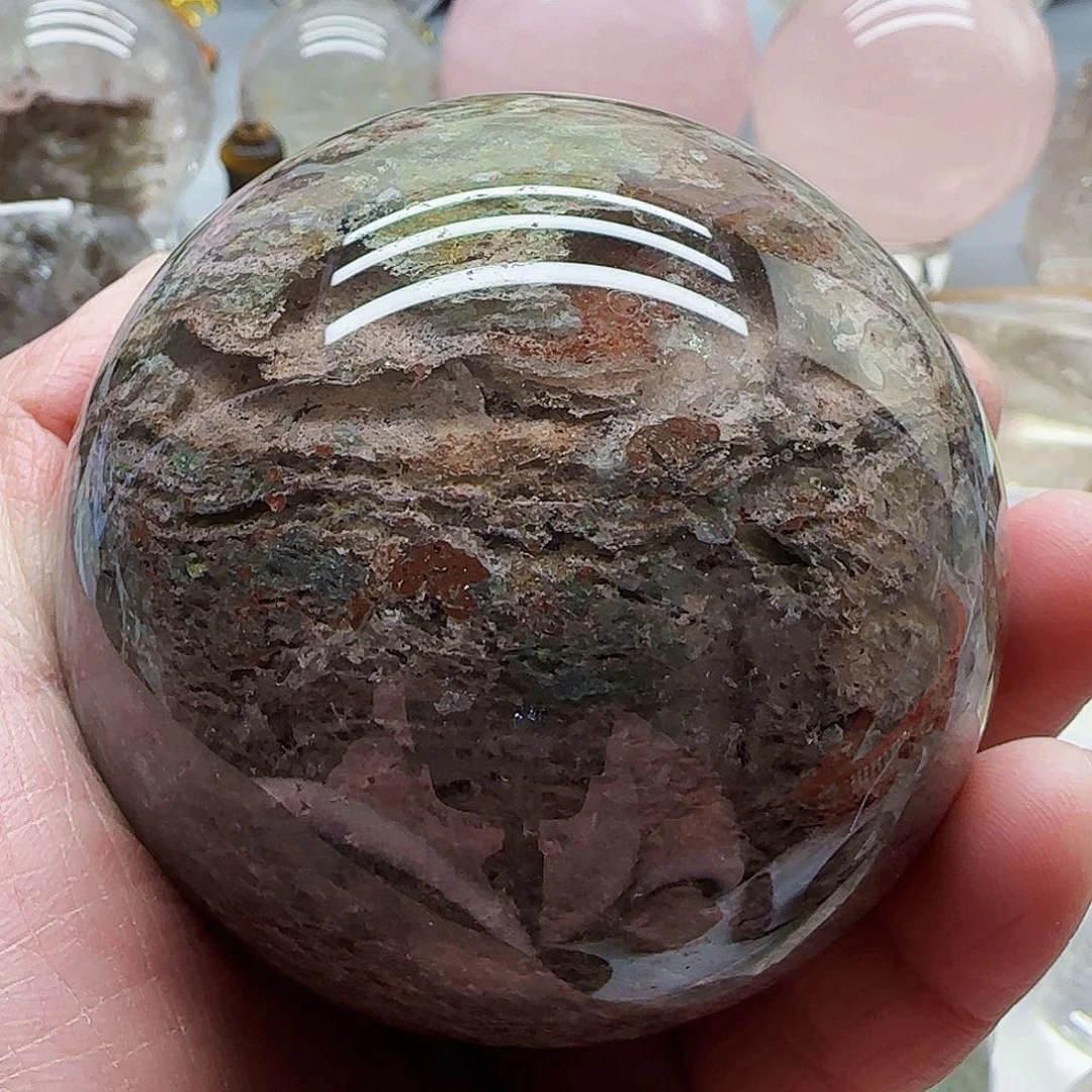 水晶球未镶嵌玉***事天然