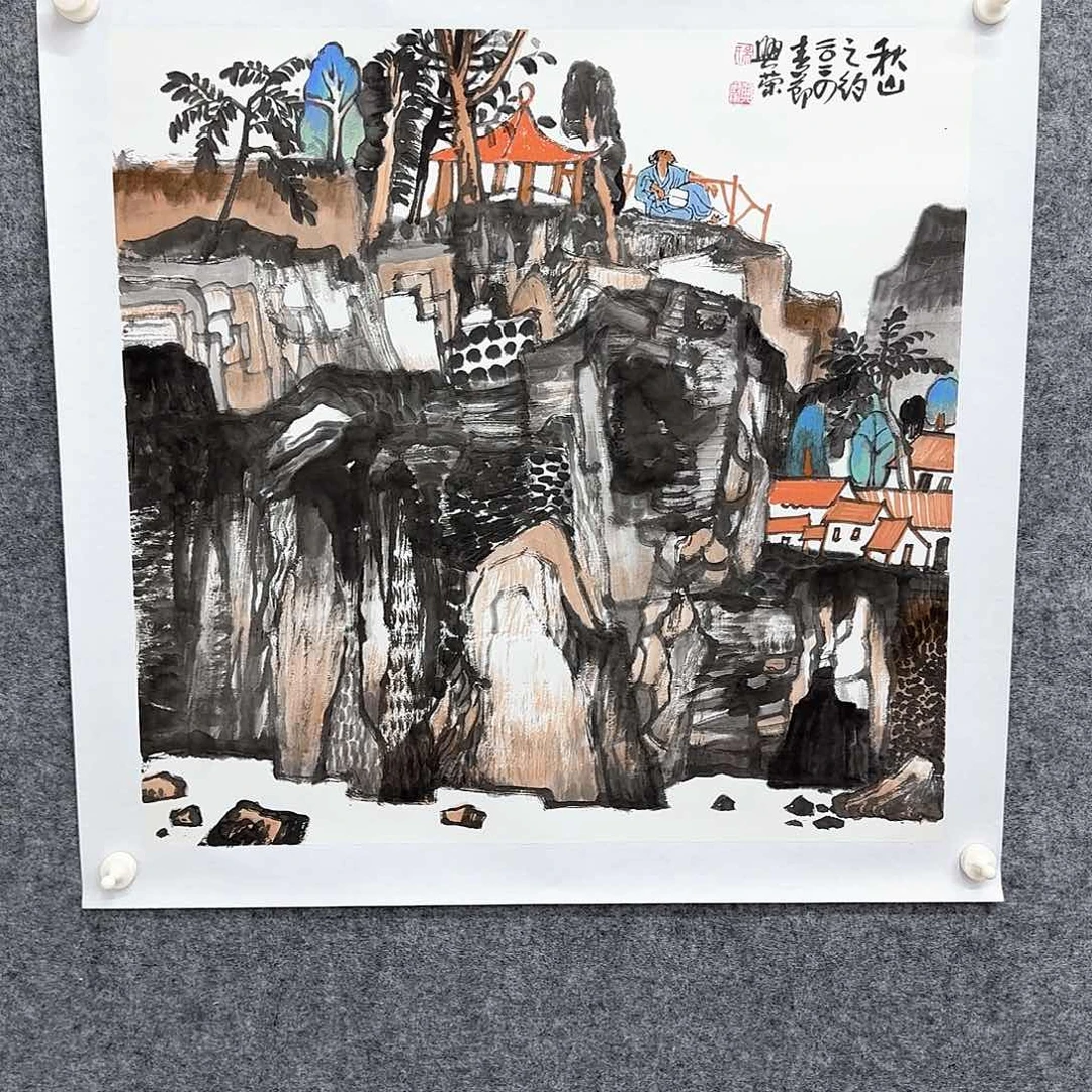 国画大写意为让人们感受