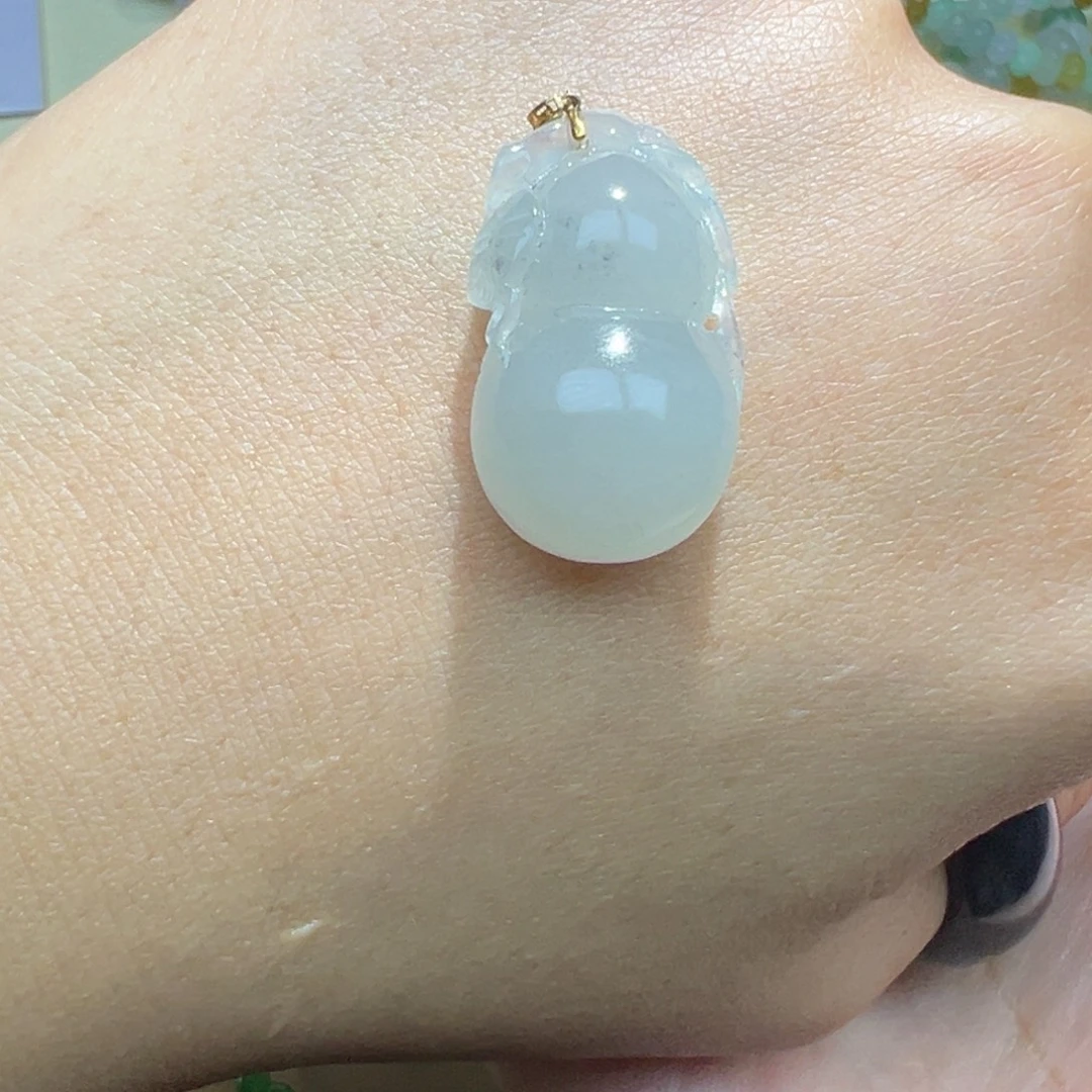 定制翡翠未镶嵌葫芦