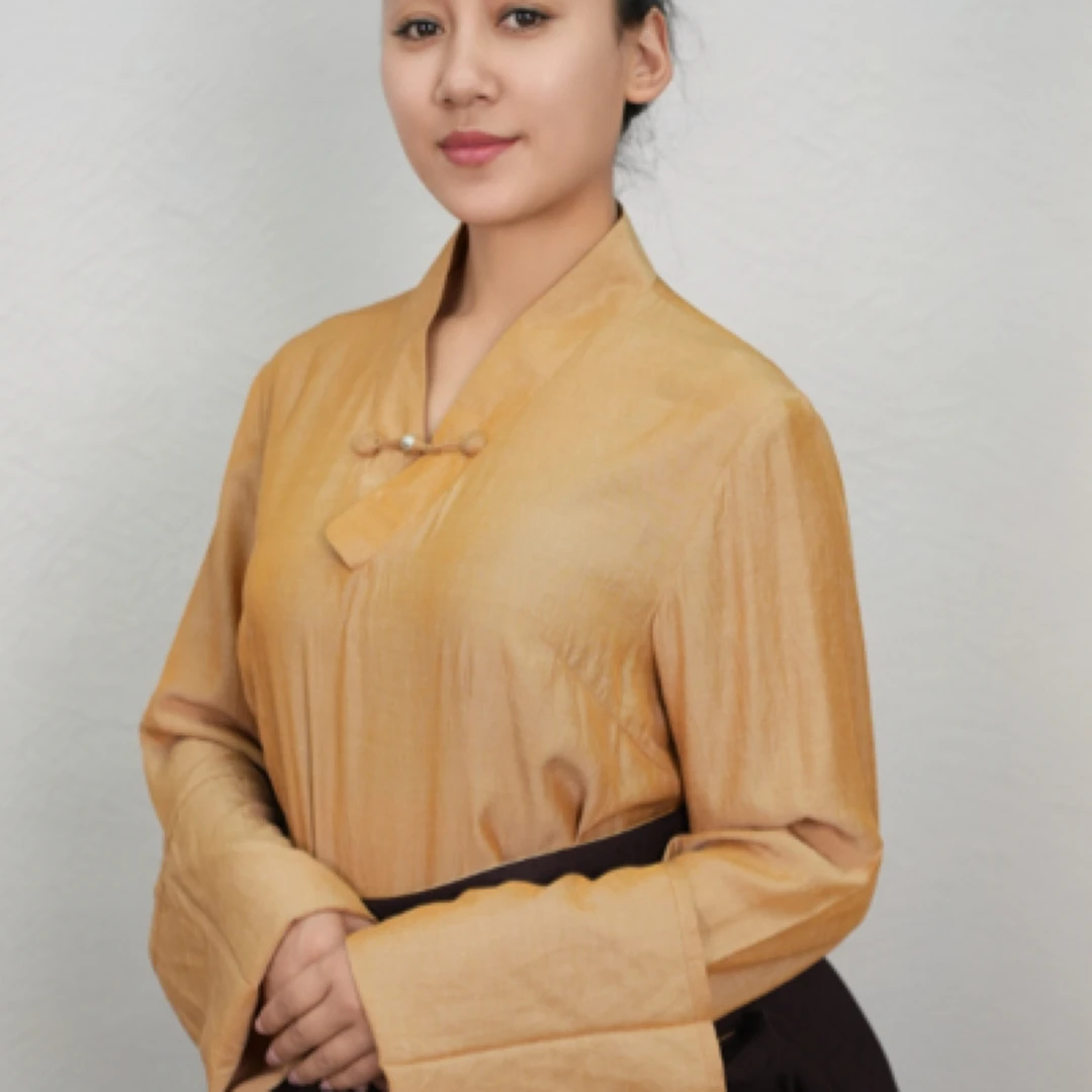 【德戛纳·新款藏式衬衣】藏式衬衣夏季薄款 女款