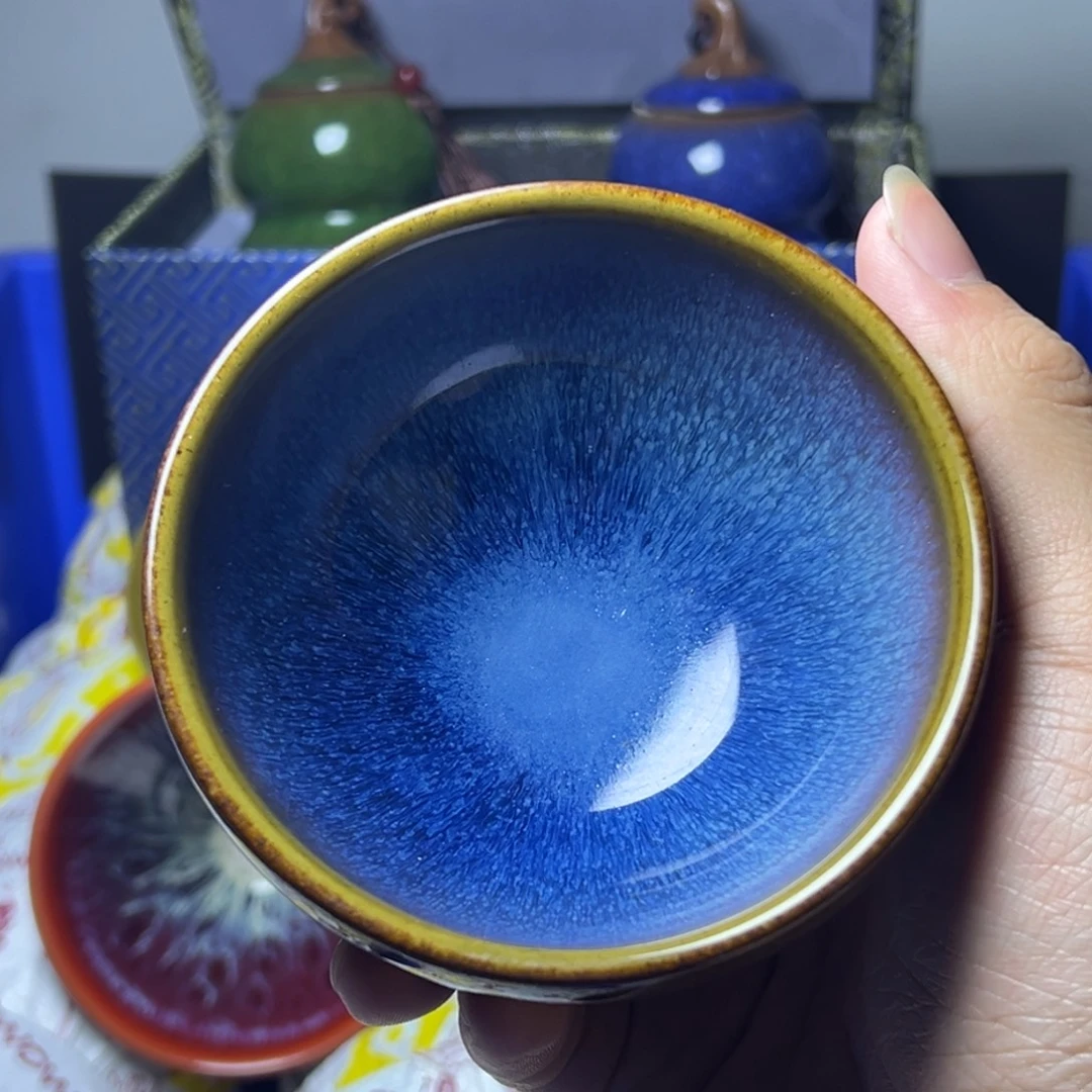 茶盏建阳建盏喝茶主人杯