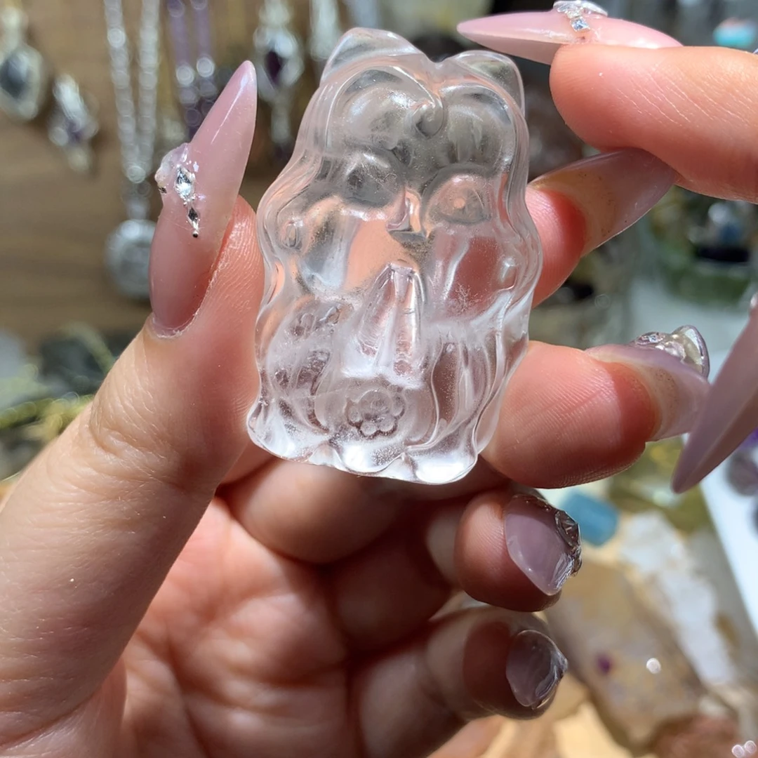 九尾狐未镶嵌水晶