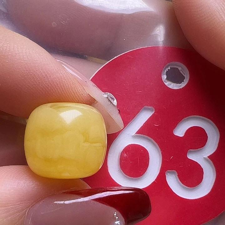 蜜蜡未镶嵌珠宝奇石12.5mm老型