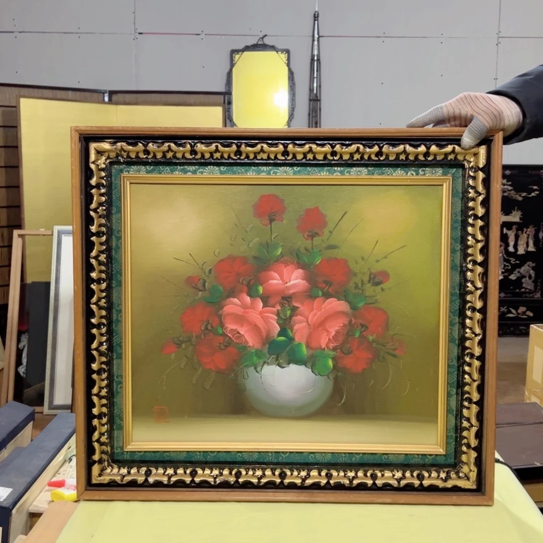 绘画小*贝屏风框画茶空间设计