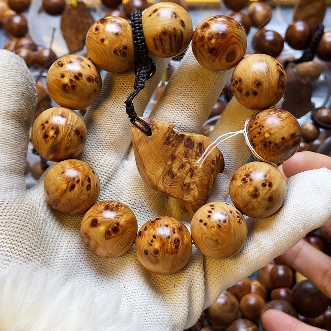 张***云手串/手链柏木太行崖柏2.0雀眼瘤疤