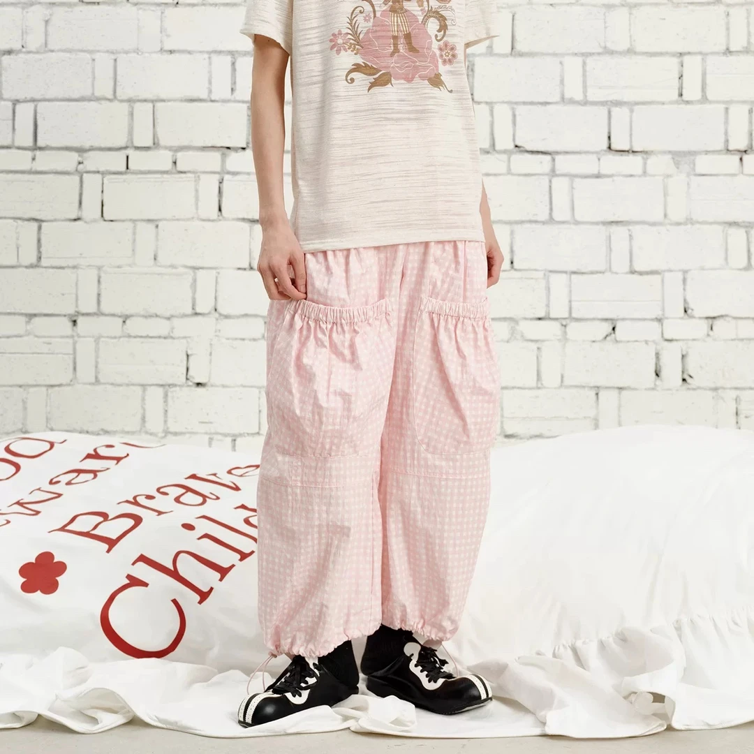 YANAG设计师品牌 大大口袋纸感萝卜裤 休闲 DSC买手店 BY5Y12060