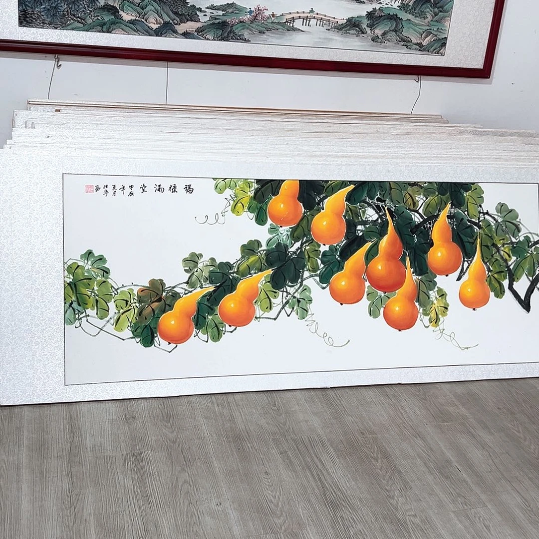 向****国画手绘保证假一罚万