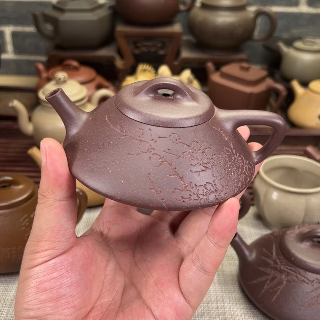 茶壶紫砂五号井底槽清