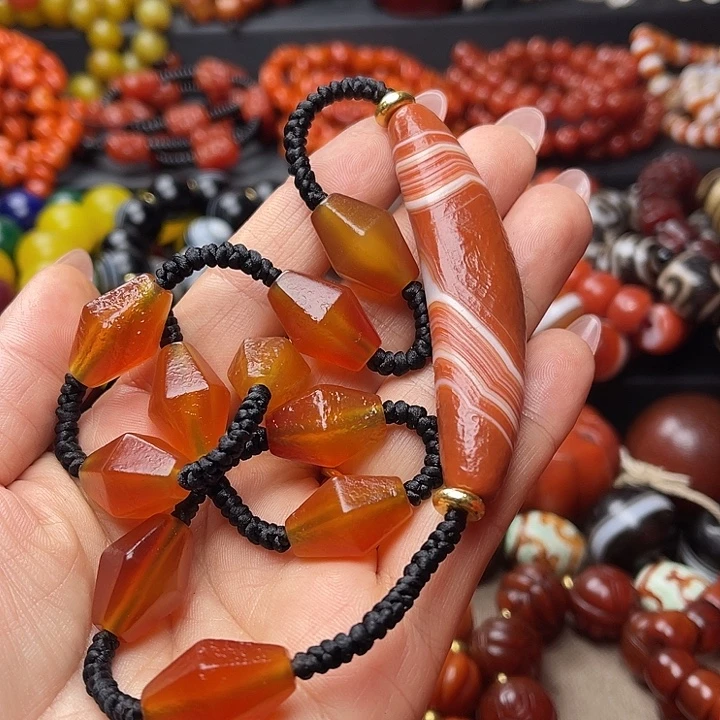 玛瑙/玉髓未镶嵌手链