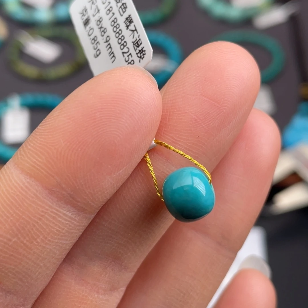 未镶嵌绿松石珠宝奇石