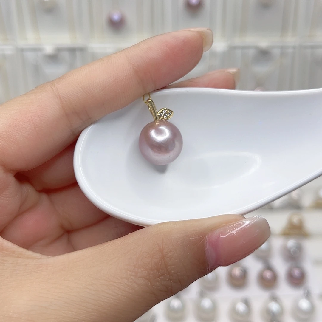 淡水珍珠未镶嵌吊坠(赠链)