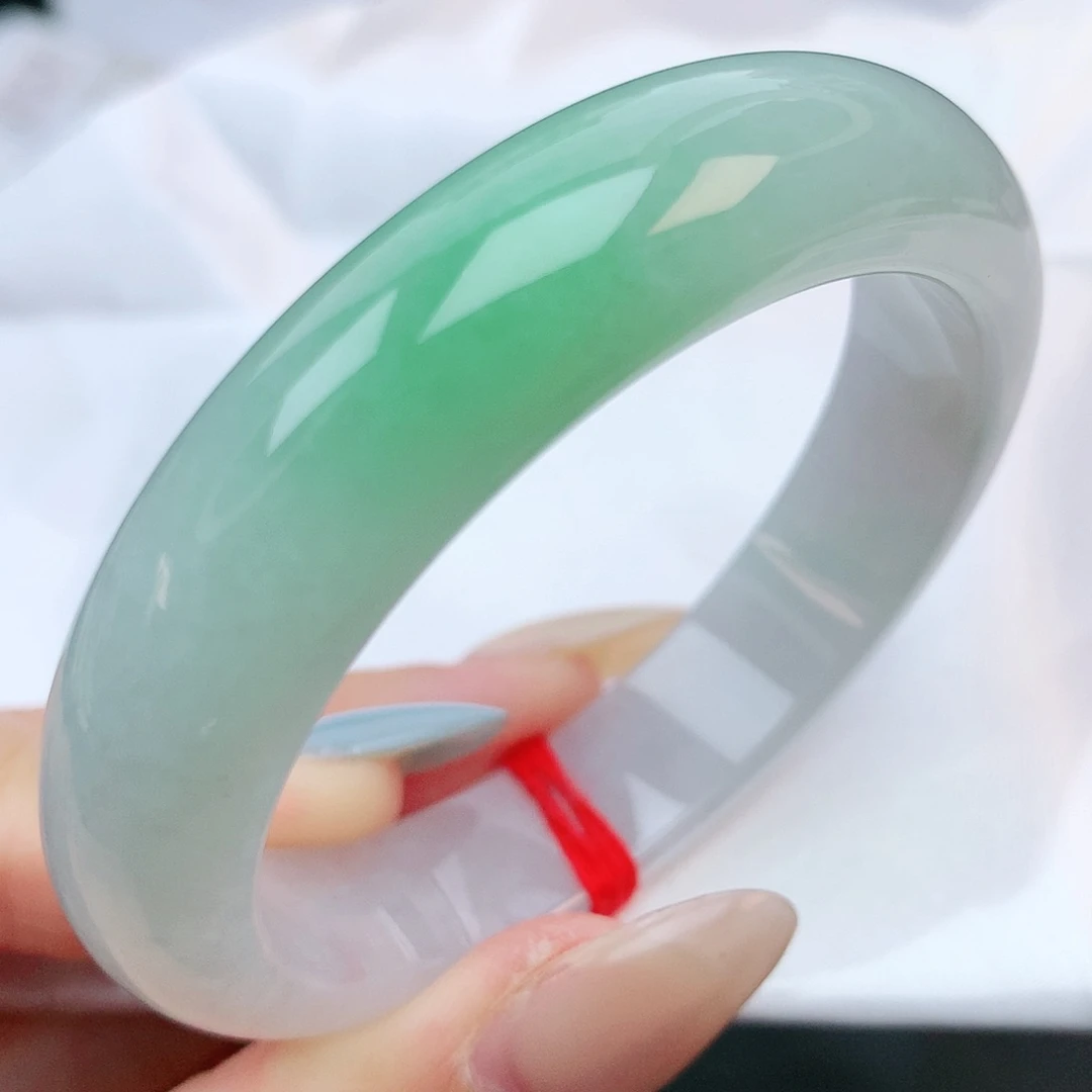 未镶嵌手镯翡翠52圈口882949