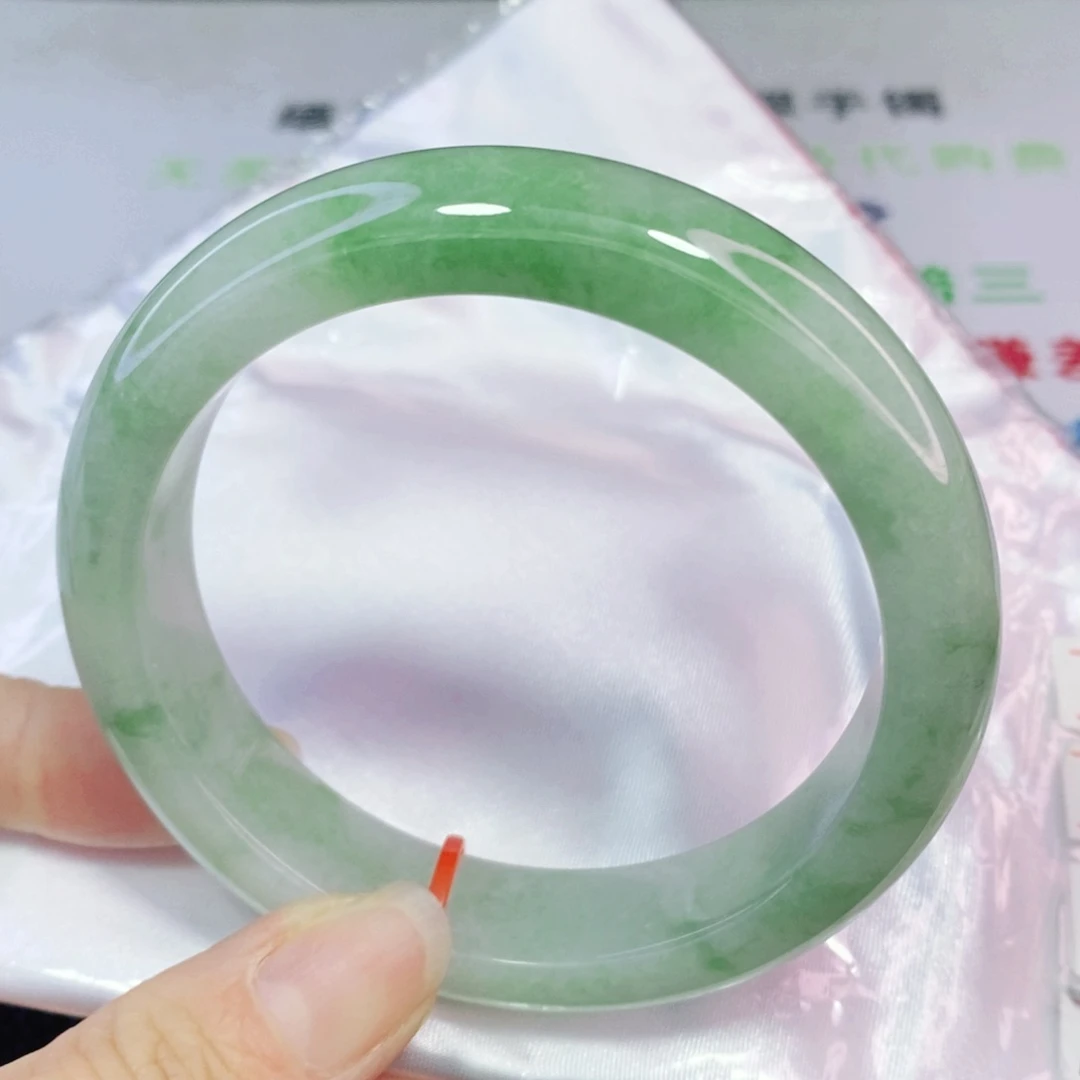 未镶嵌手镯翡翠喝****61正圈