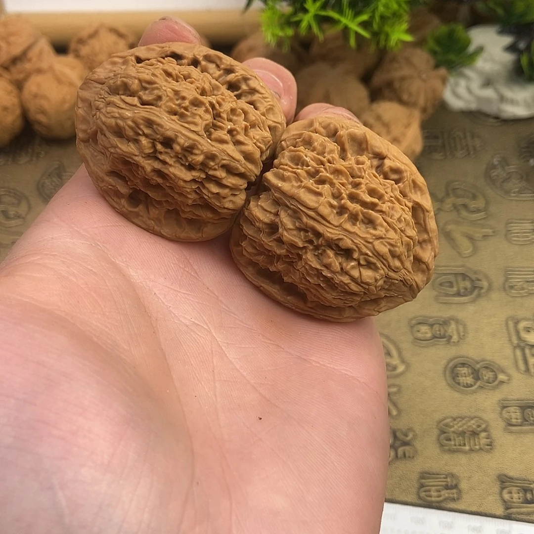 核桃高炮南疆石41尺寸全品无修拉丝纹路