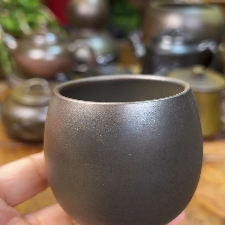 杯纯柴烧坭兴陶100cc