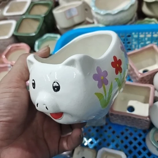 微瑕陶瓷盆12包邮