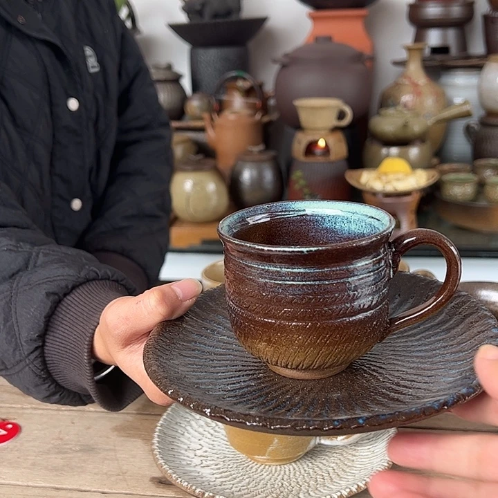 紫砂宜兴紫砂粗陶茶具99