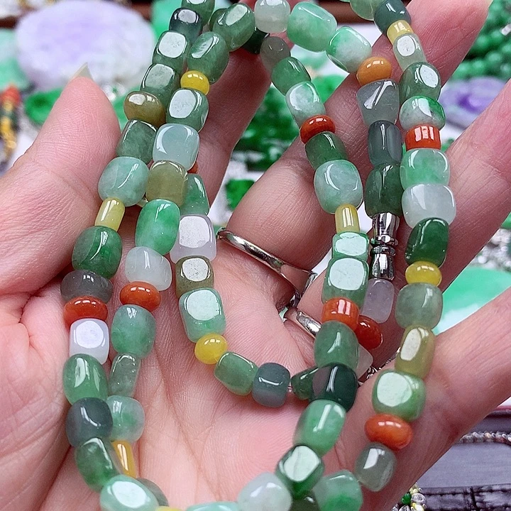 颈饰未镶嵌翡翠翡翠