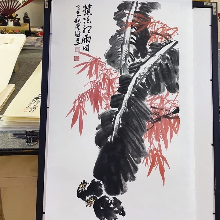 国画张圣敏先生纯手绘作品