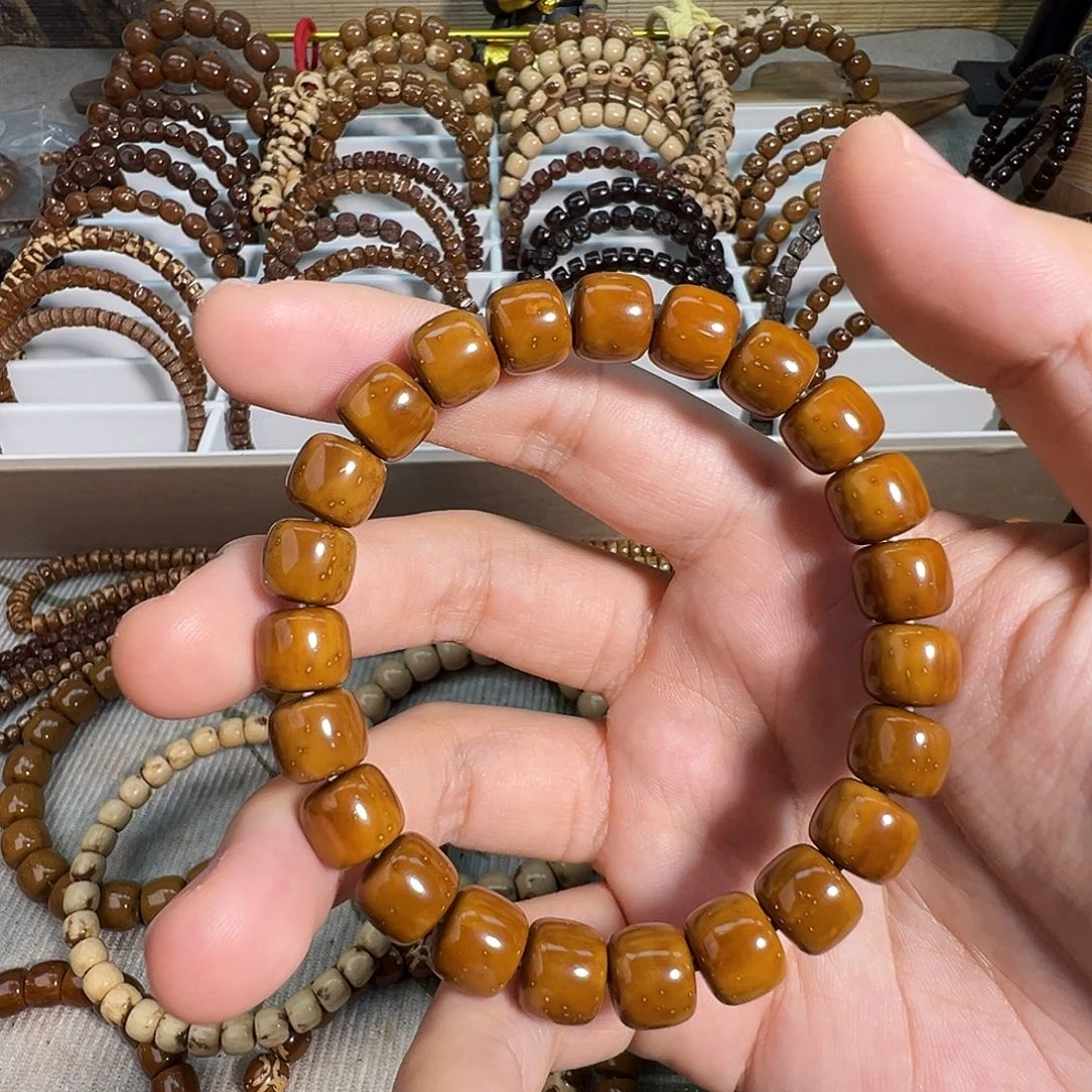 紫金鼠手串10实心精品