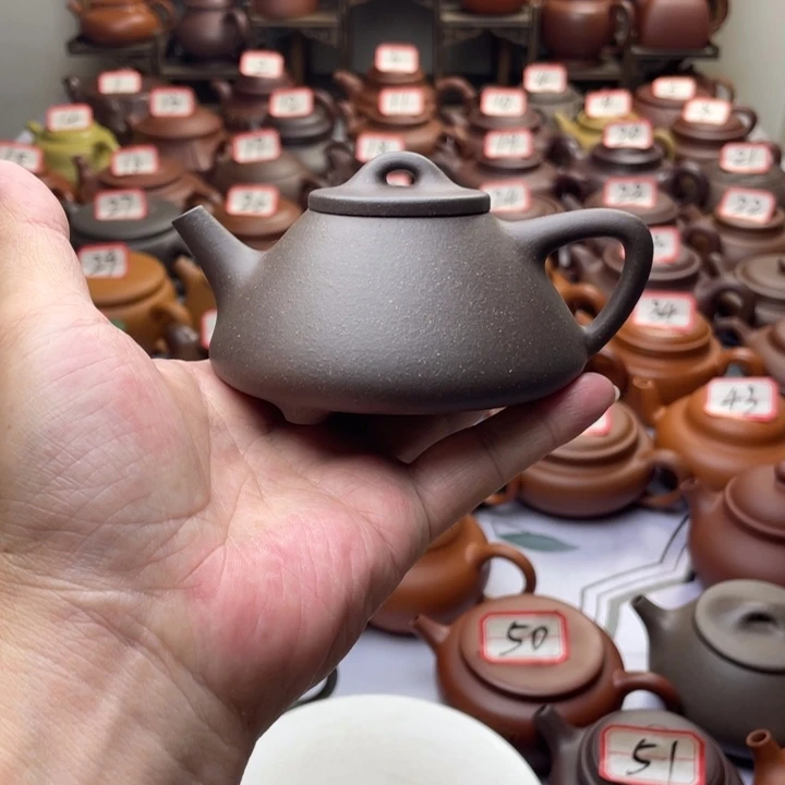 茶壶紫砂宜兴紫砂半手工