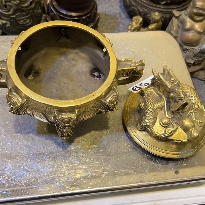 用***2黄铜摆件，文房工艺品摆件