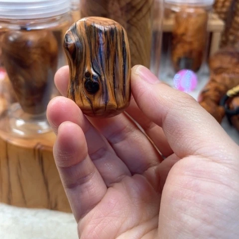 【闪购商品】柏木这***上太行陈化黑油把件