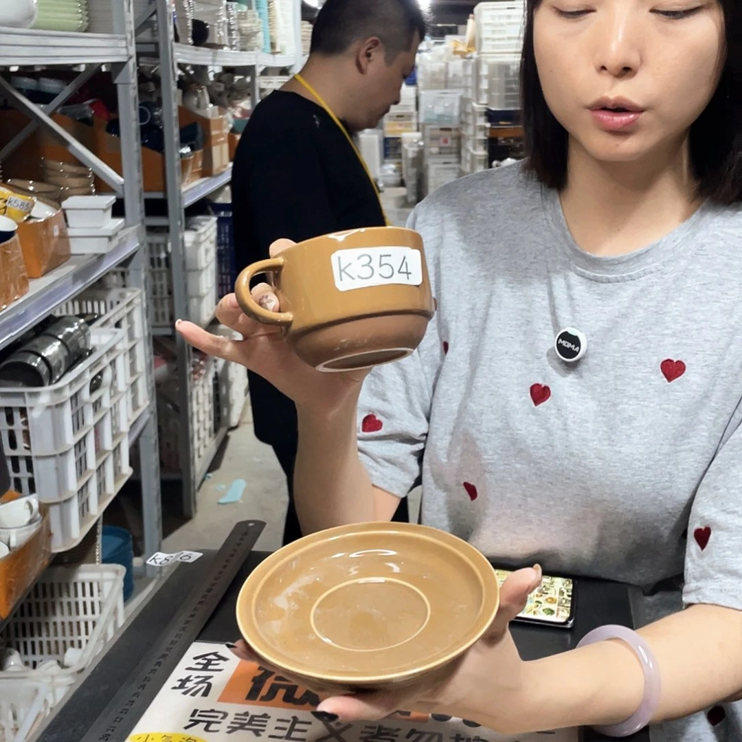 瓷片354            4杯4碟