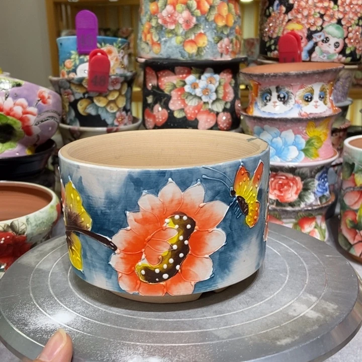 景德镇艺术手绘作品