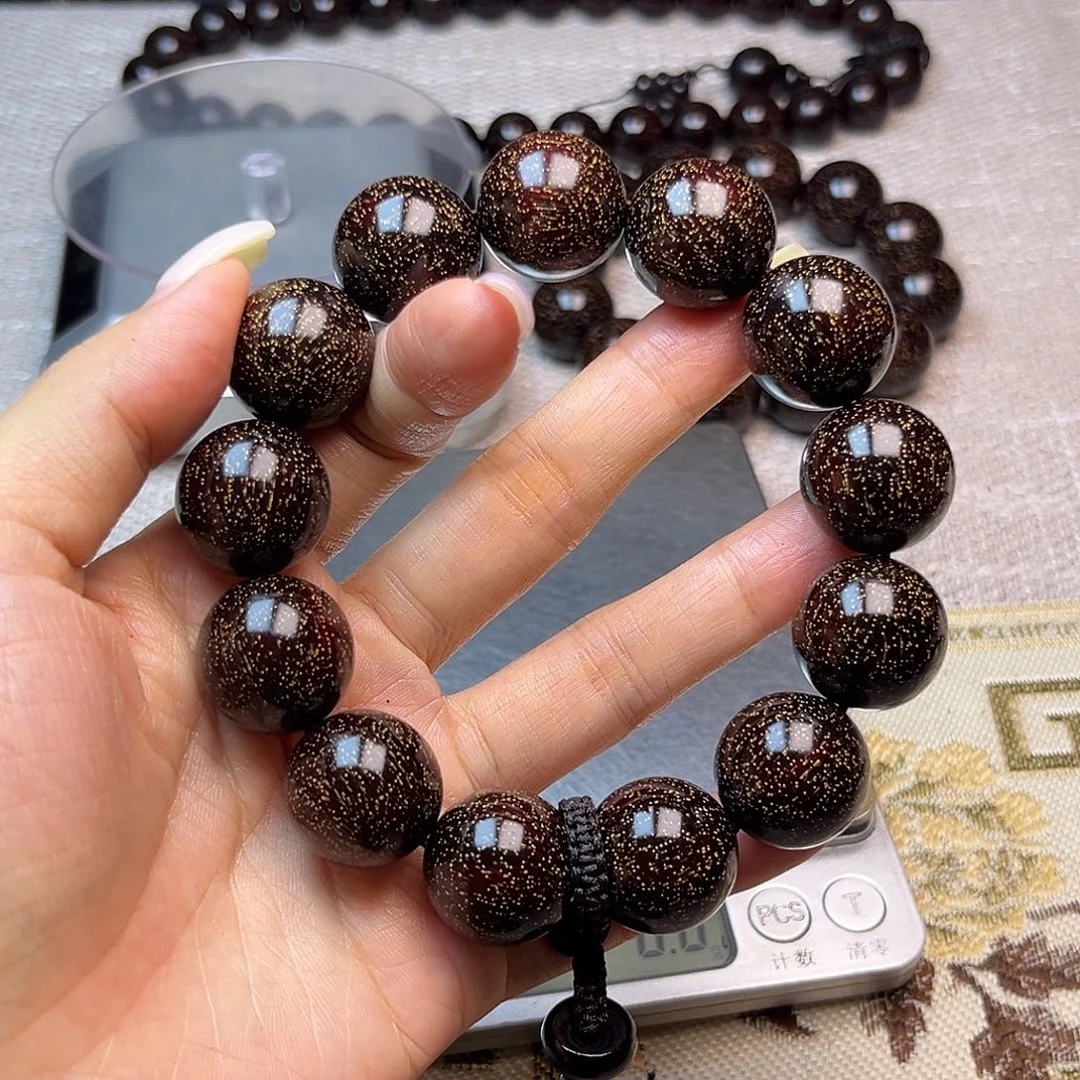 檀香紫檀（小叶紫檀）1.8 13颗爆星