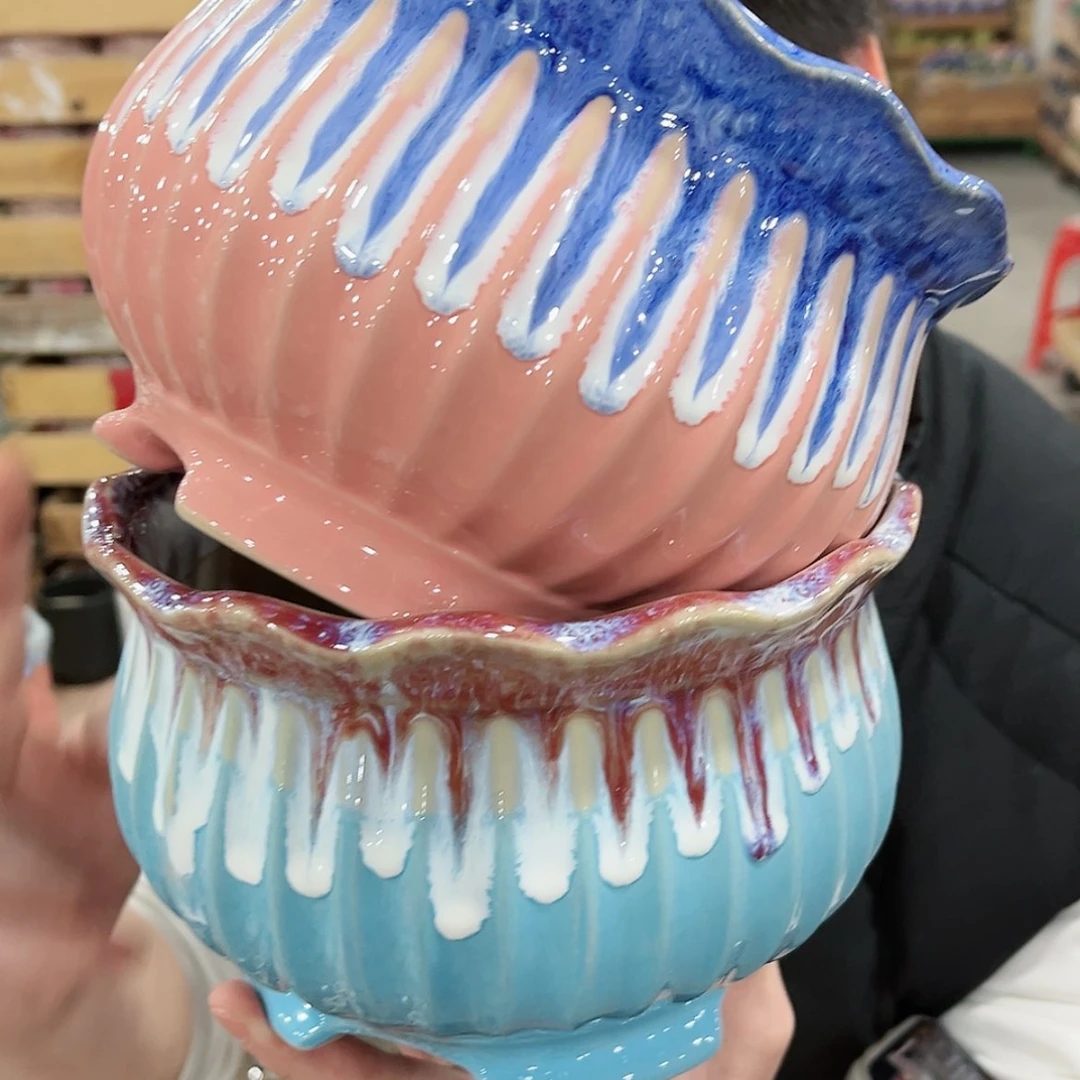 【闪购商品】陶瓷陶瓷多肉植物花盆