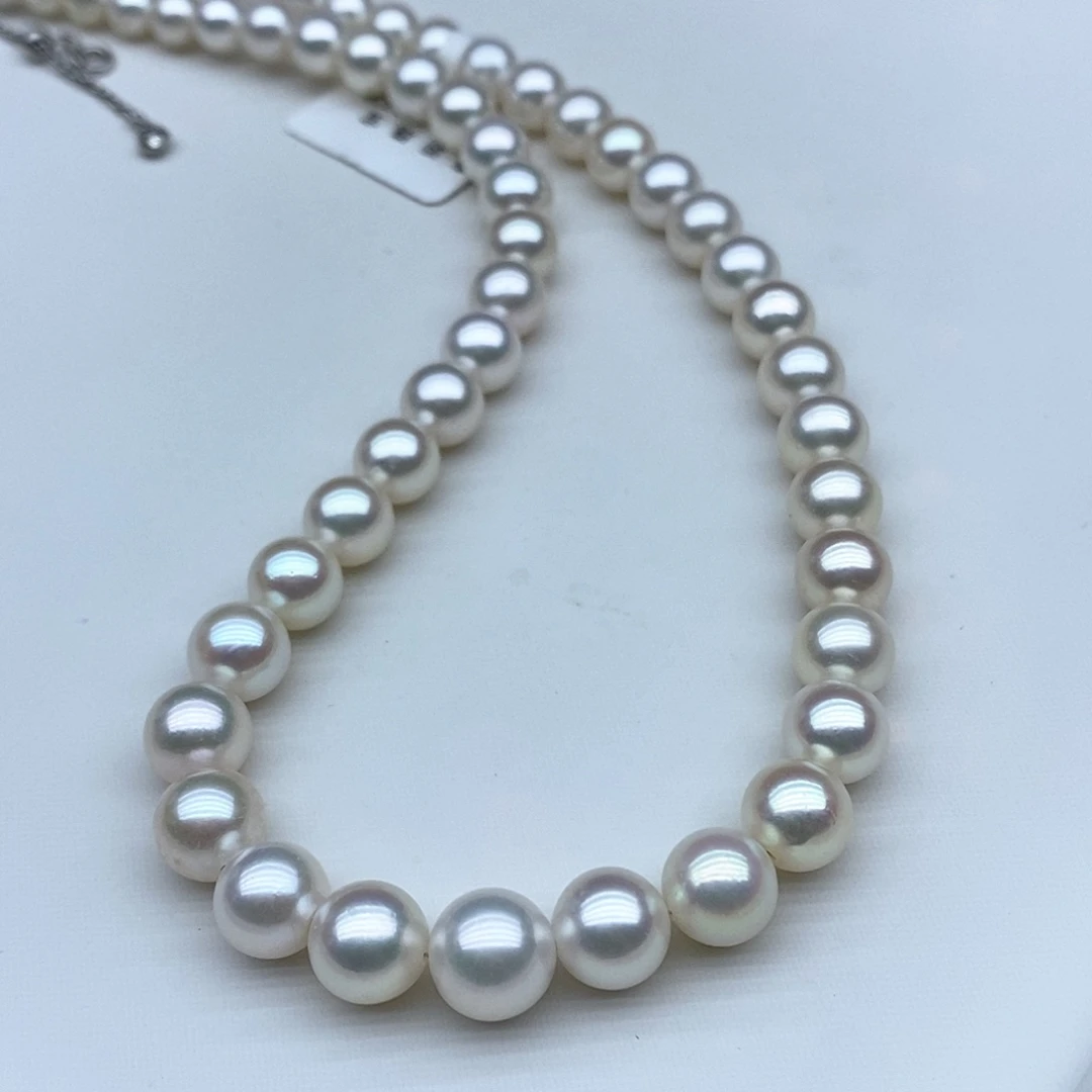 海水珍珠颈饰银S925镶嵌