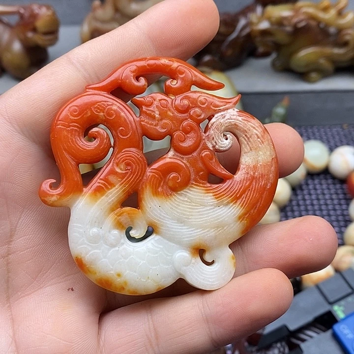 未镶嵌蛇纹石玉颈饰