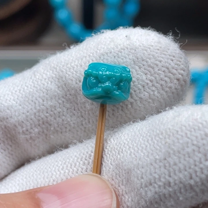 绿松石未镶嵌珠宝奇石8.9