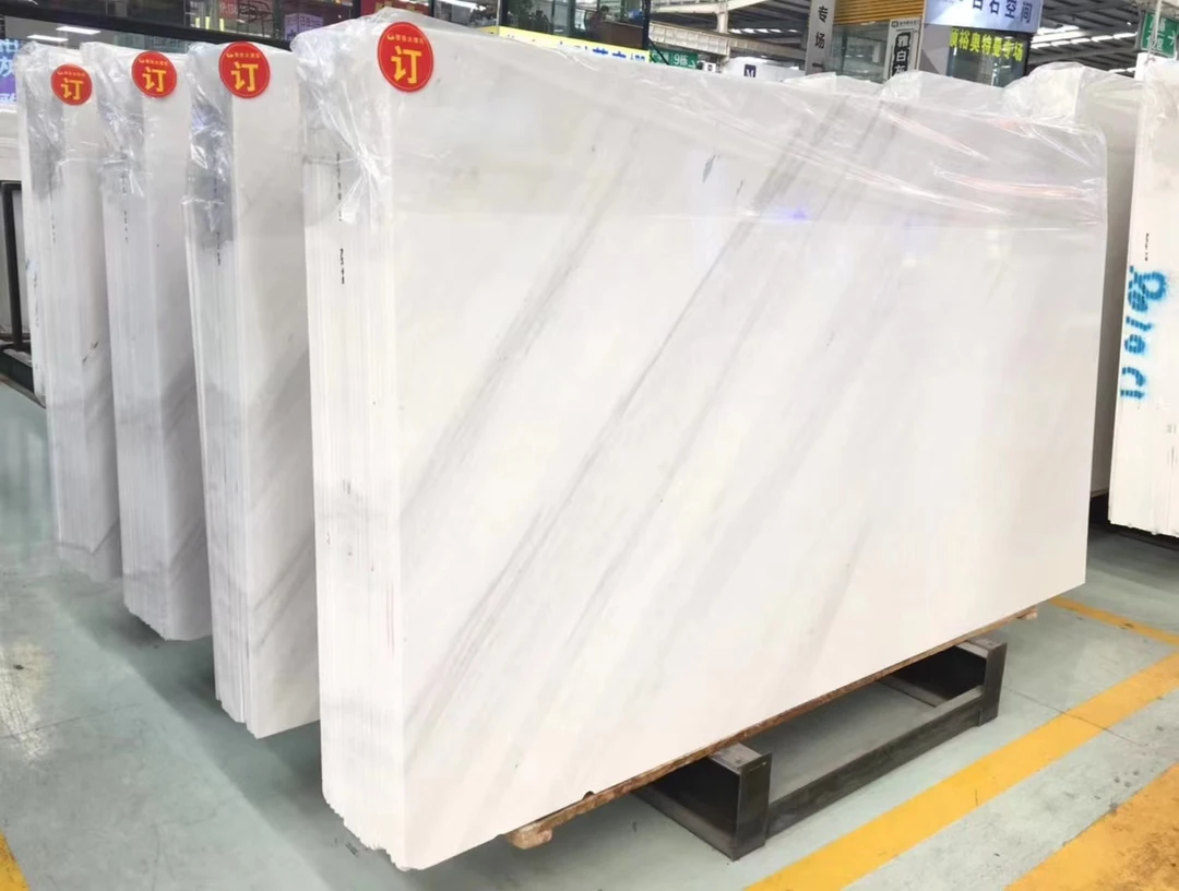 雅士白天然大理石，酒店大厅，楼梯，洗手台，淋浴板，内外墙干挂石材