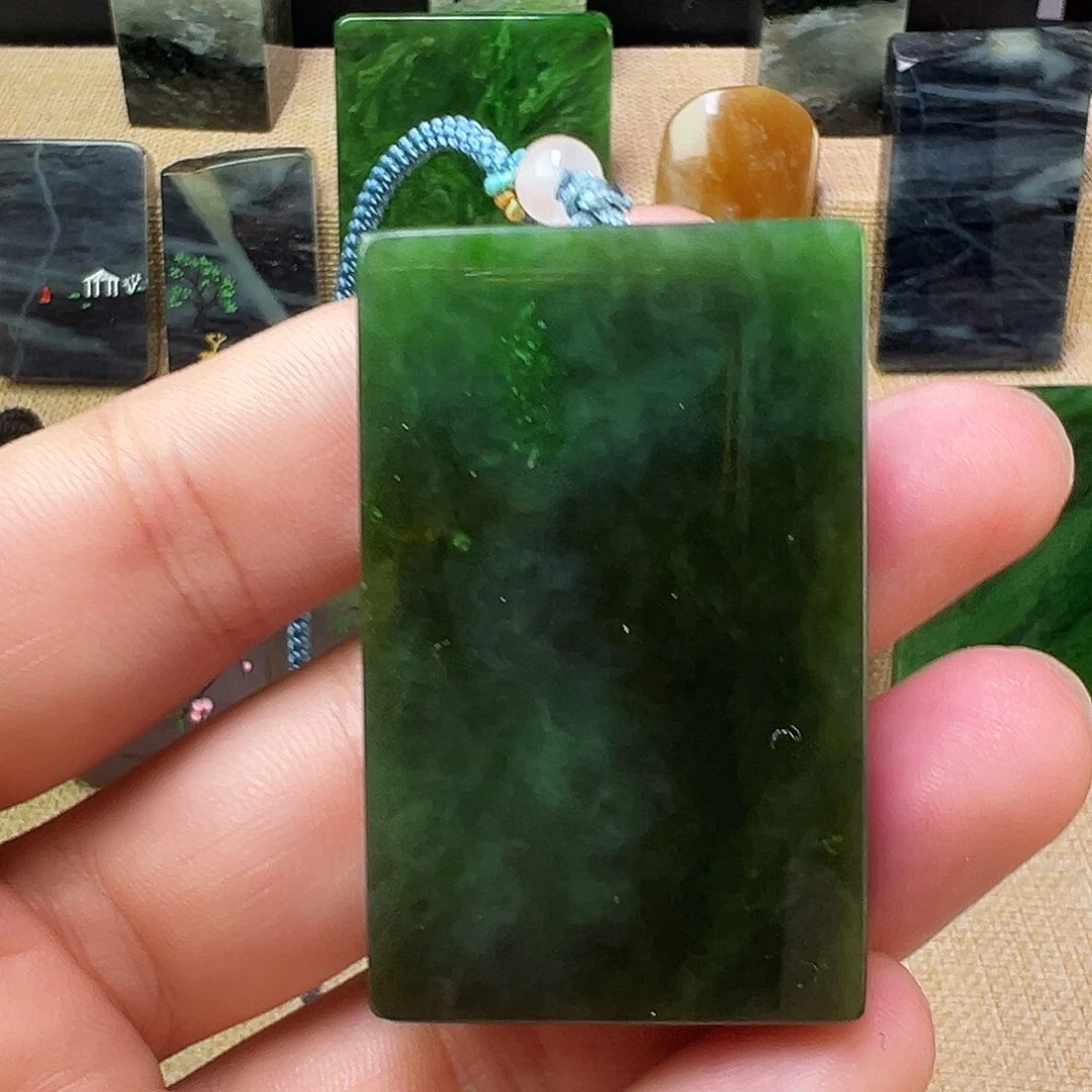 和田玉珠宝半成品未镶嵌