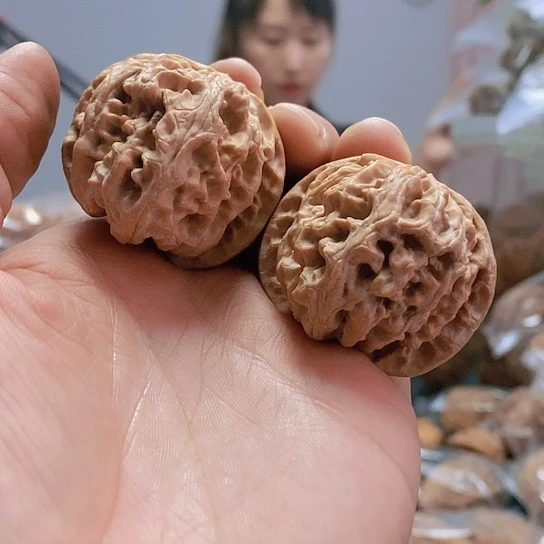 【闪购商品】把件文玩核桃41苹果大肚子