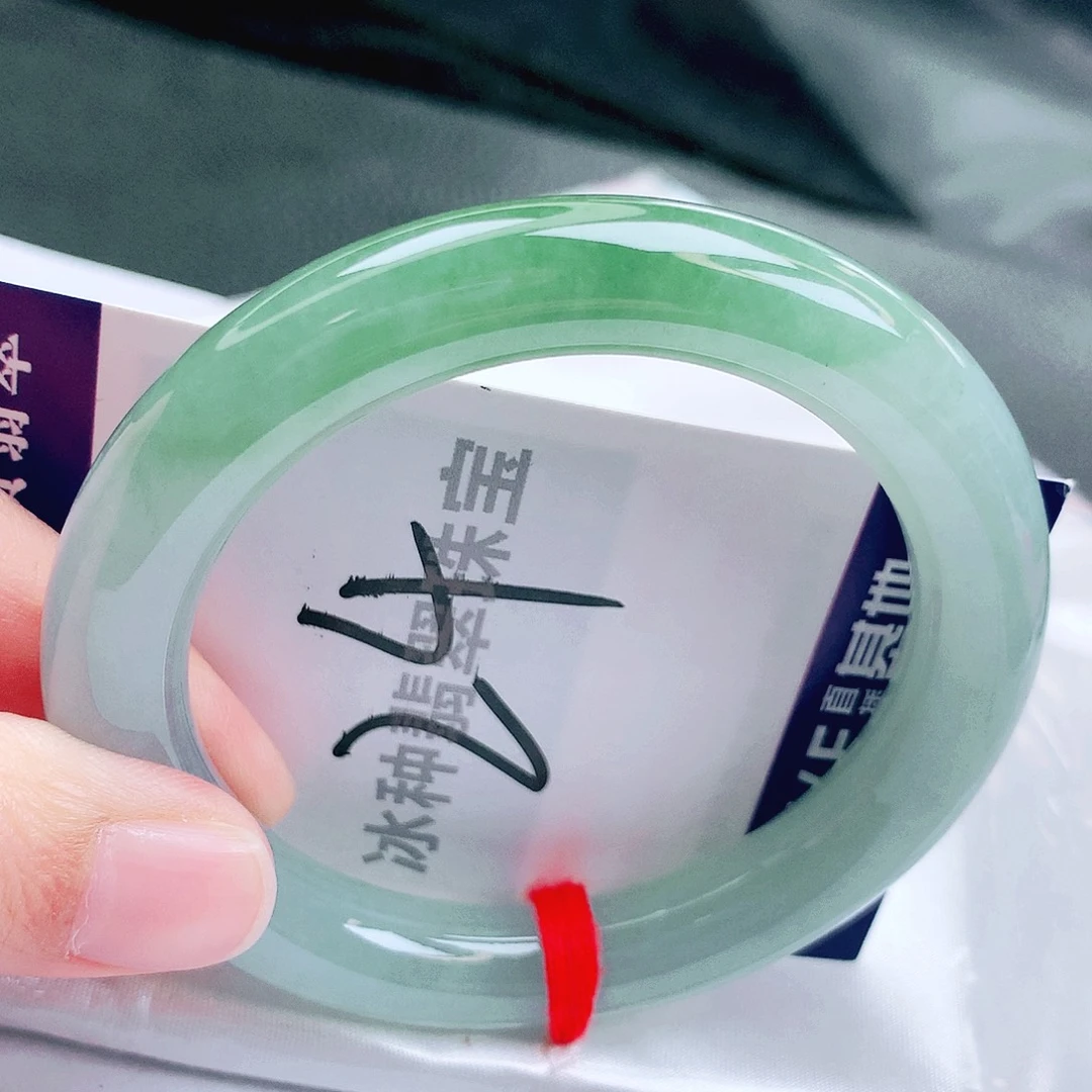 翡翠未镶嵌手镯缅甸天然a货翡翠手镯