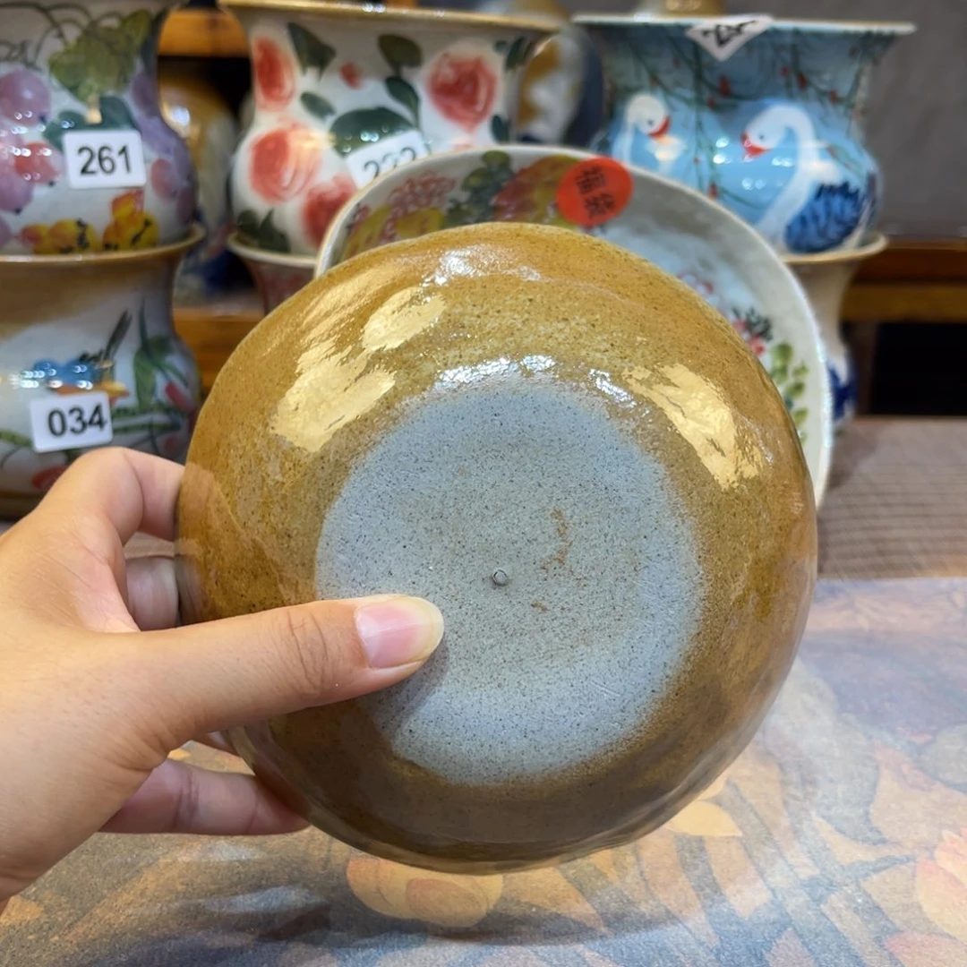 阳***洋瓷片景德镇手工制作
