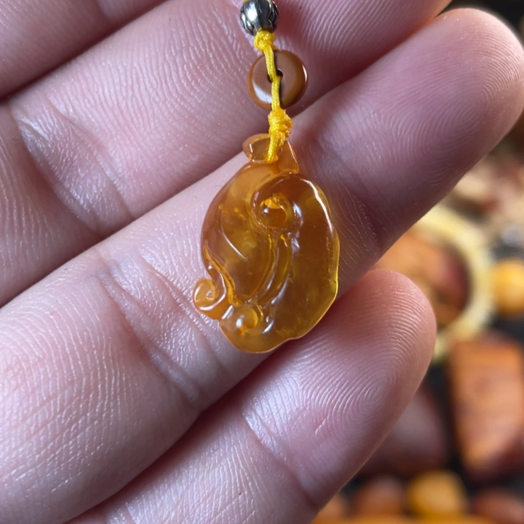 裸石琥珀未镶嵌天然蜜蜡