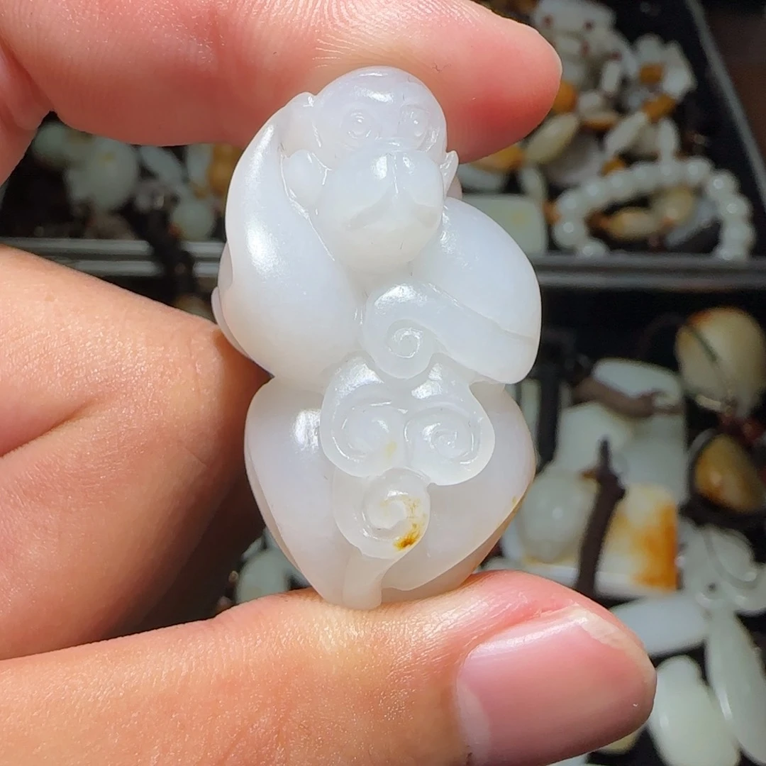 和田玉挂件未镶嵌