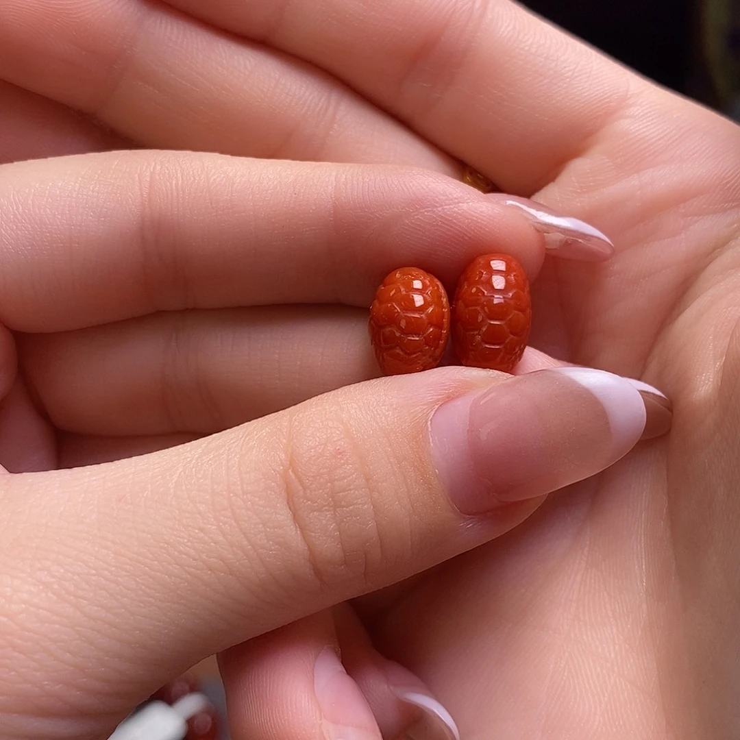 南红玛瑙配饰未镶嵌喜****花富甲