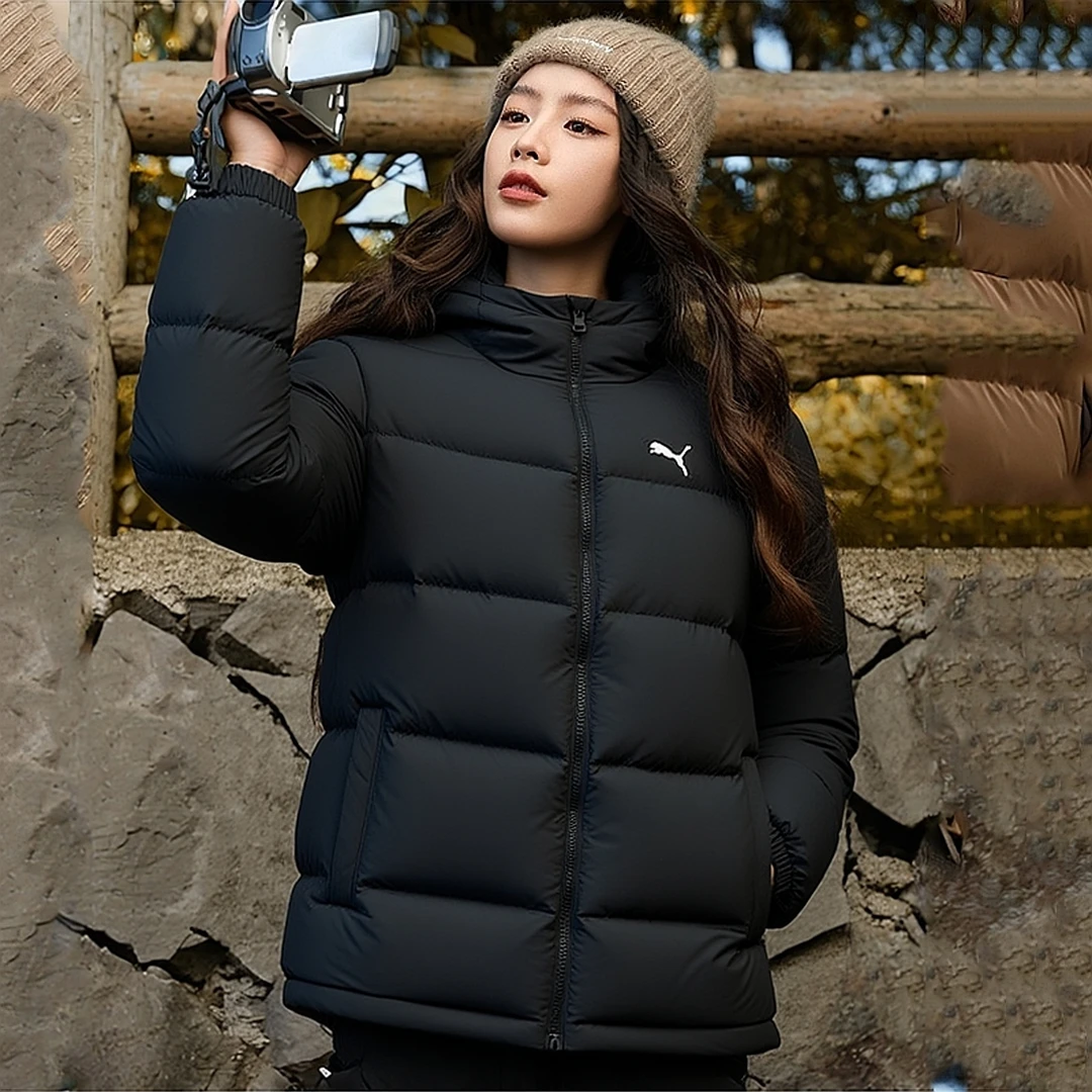 PUMA彪马连帽羽绒服夹克男装冬季保暖御寒运动休闲羽绒外套692811