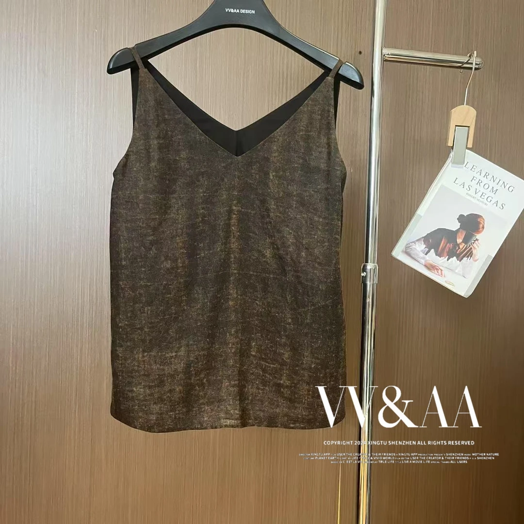 VV&AA 潮流复古时尚设计感马甲 D26113